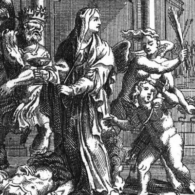 Frontispice (Tragédies de Campistron, 1707) - Audran