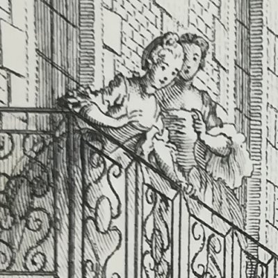 Le menteur (Théâtre de P. Corneille, 1764) - Gravelot