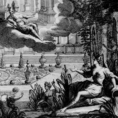 La Gloire apparaît à la nymphe de la Seine (Lully/Quinault, Alceste, Prologue, 1708)