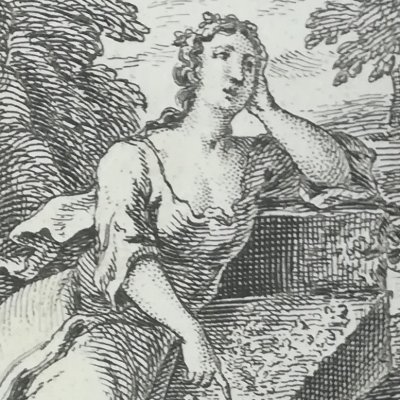Frontispice du 2e volume (Select Coll. of Novels, Watts, 1729)