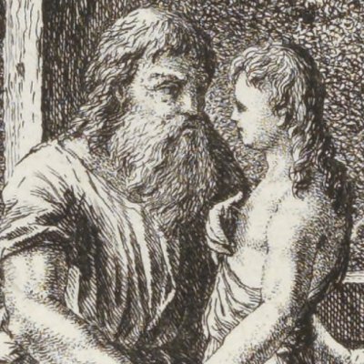 Ménalque et Alexis (Contes moraux & Nlles idylles in4°) - Gessner
