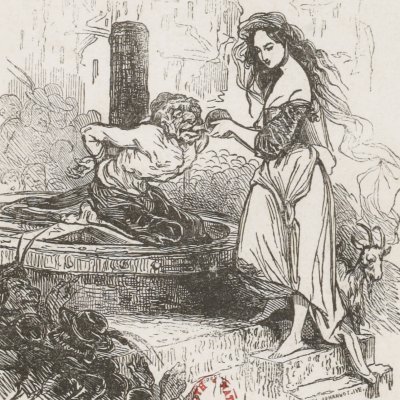 Une larme pour une goutte d’eau (Notre-Dame de Paris, éd. Gosselin, 1831) - Tony Johannot - Tony Johannot