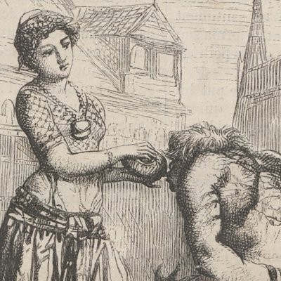 Une larme pour une goutte d’eau (Notre-Dame de Paris, Hetzel & Lacroix, 1865)