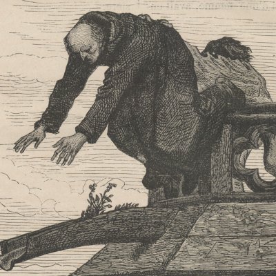 La mort de l’archidiacre (Notre-Dame de Paris, Hetzel & Lacroix, 1865)