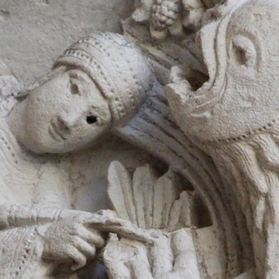 Saint Jérôme ôtant au lion son épine (Cathédrale d’Autun)