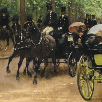 Le Bois de Boulogne - Jean Béraud