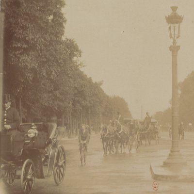 Les Champs-Élysées - Eugène Atget