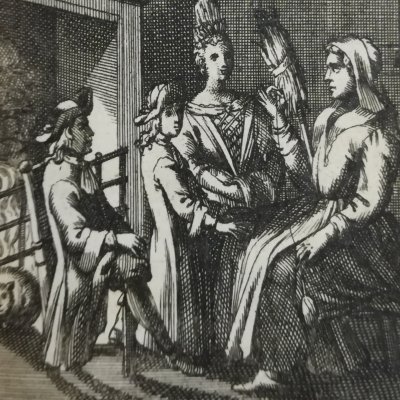 Frontispice (Perrault suivant copie, Paris 1697)