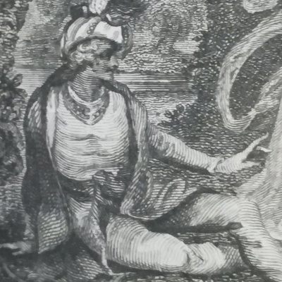 Kaphira appears before Adhim (Tales of the Genii, ed. Cooke)