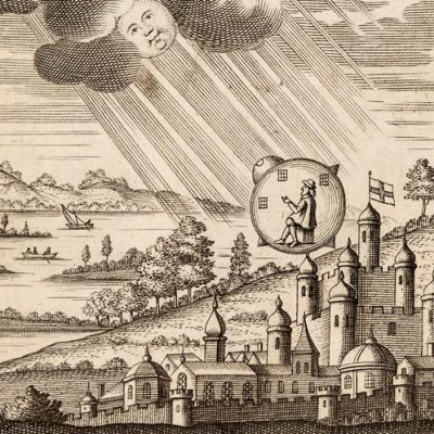 The Comical History of the States & Empires of the Worlds of the Moon & Sun 1687