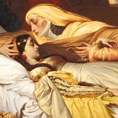La mort feinte de Juliette - F. Leighton