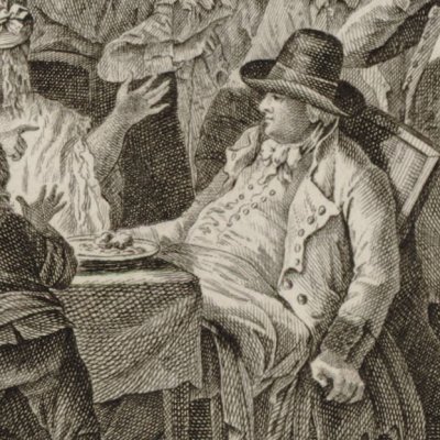 Arrestation du roi à Varennes le 22 juin 1791 - Berthault d’après Prieur