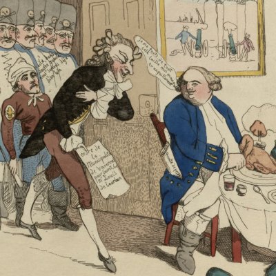 Le gourmand, scène à Varennes, 21 juin 1791
