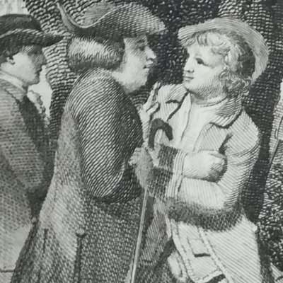 Dispute  (Tom Jones, Novelist’s Mag 1781) - Stothard