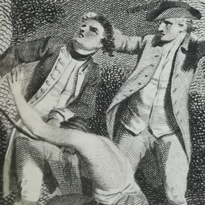 Aventure de Jones avec l’homme de la montagne  (Tom Jones, Novelist’s Mag 1781)