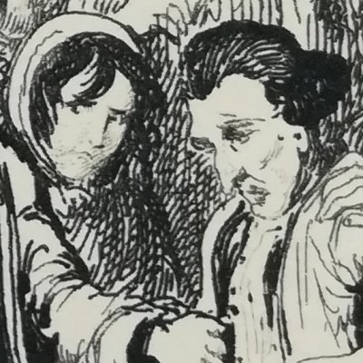 Maladresse de Partridge avec le Bohémien (Tom Jones, Londres, Cochrane, 1831)