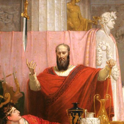 L’épée de Damoclès - Richard Westall