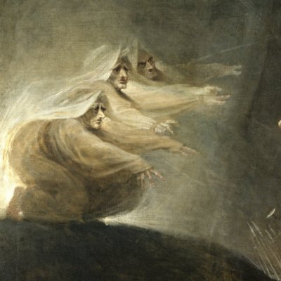 Macbeth, Banquo et les trois sorcières - Henry Fuseli
