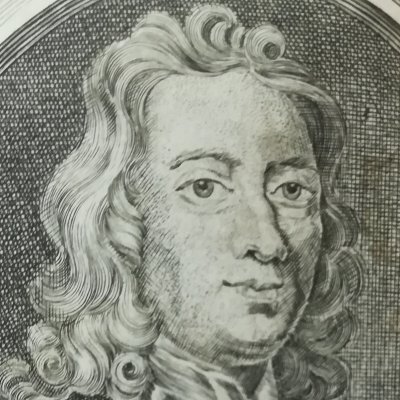 Portrait frontispice de Gulliver (Gulliver, tr. fr., La Haye, 1727)