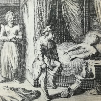 Nouvelle 20. Le mari médecin (100 Nlles Nlles, Cologne, 1701) - De Hooghe