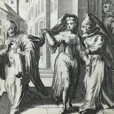 Nouvelle 37. Le bénétrier d’ordure (100 Nlles Nlles, Cologne, 1701) - De Hooghe