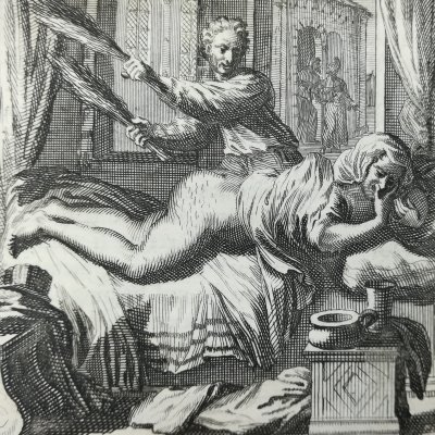 Nouvelle 38. Une verge pour l’autre (100 Nlles Nlles, Cologne, 1701) - De Hooghe