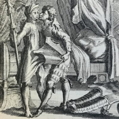 Nouvelle 41. L’Amour et l’Aubergon en armes (100 N. N. Cologne 1701) - De Hooghe
