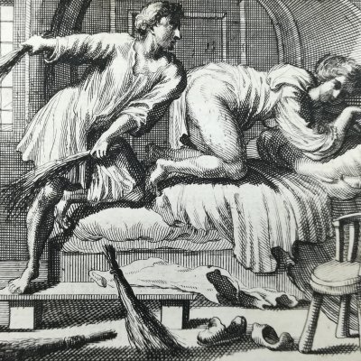 Nouvelle 44. Le curé coursier (100 Nlles Nlles, Cologne, 1701) - De Hooghe