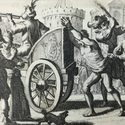 Nouvelle 45. L’Écossois lavendière (100 Nlles Nlles, Cologne, 1701) - De Hooghe