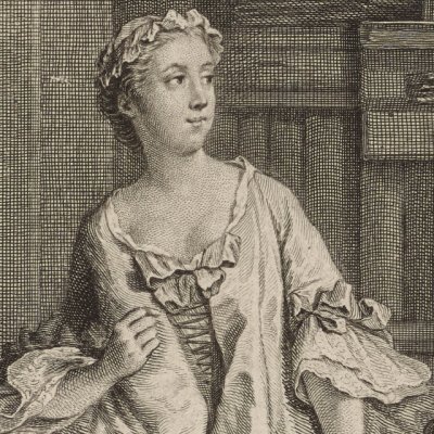A femme avare galant escroc - Larmessin d’après Nicolas Lancret