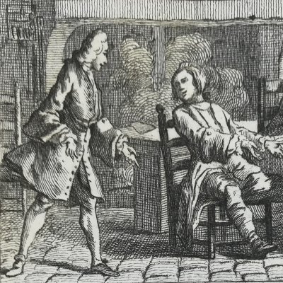Pâté d’anguille (La Fontaine, Contes, 1743) - Cochin
