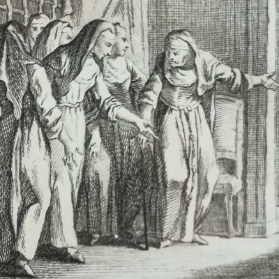 Sœur Jeanne (La Fontaine, Contes, 1743) - Cochin