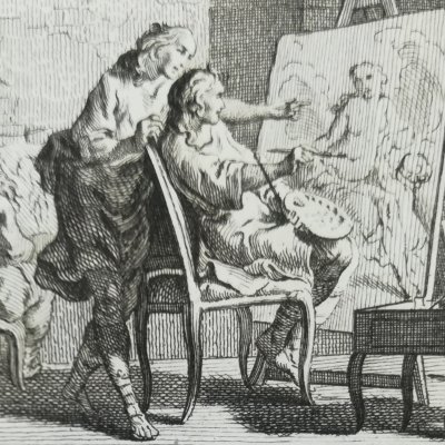 Imitation d’Anacréon (La Fontaine, Contes, 1743) - Cochin