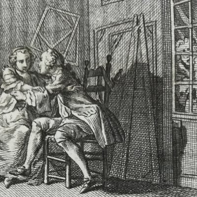 Les Rémois (La Fontaine, Contes, 1743) - Cochin
