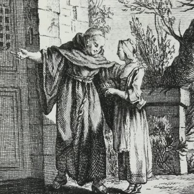 Comment l’esprit vient aux filles (La Fontaine, Contes, 1743) - Cochin