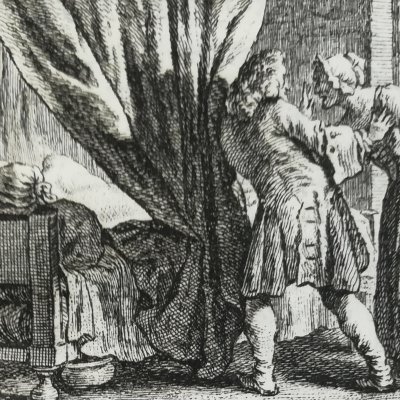 Le rossignol (La Fontaine, Contes, 1743) - Cochin
