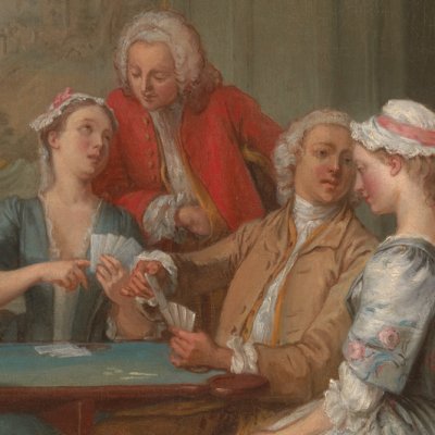 Jeu de quadrille - Gravelot