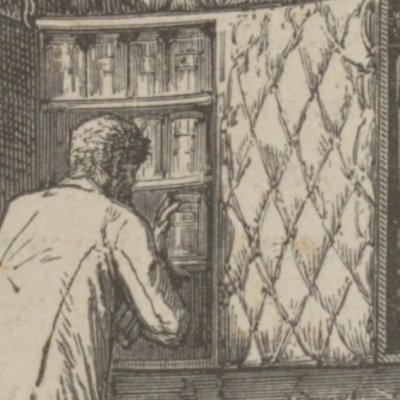 L’intérieur du projectile (De la Terre à la Lune, 1868) - de Montaut