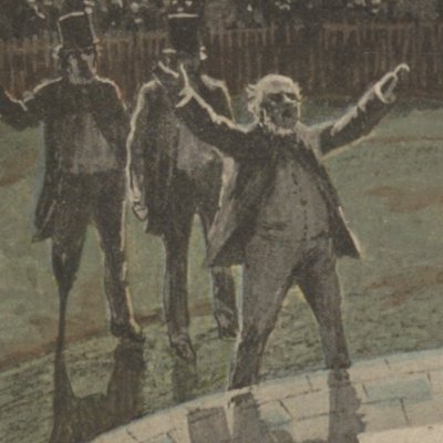 Si je partais ? Il est encore temps ! (De la Terre à la Lune, 1902) - de Montaut