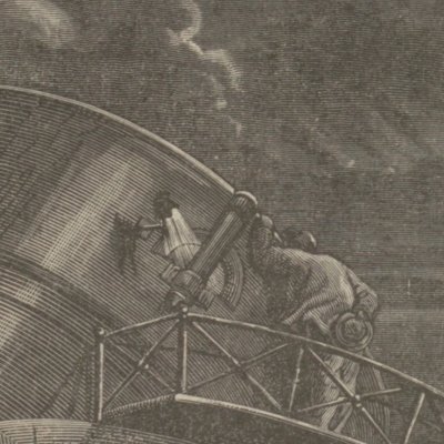 Le directeur était à son poste (De la Terre à la Lune, 1868) - de Montaut