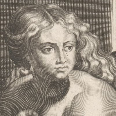 Suzanne et les vieillards (dédié à Anna Vischer) - Michel Lasne d'après Rubens