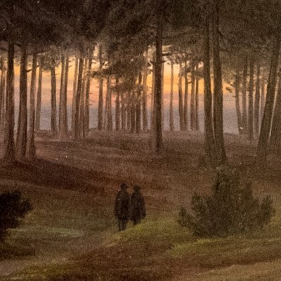 Le soir - Caspar David Friedrich