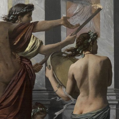 Le banquet de Platon - Anselm Feuerbach