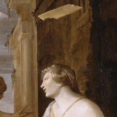 Les joueuses de dés, ou la tuile - Laurent de La Hyre