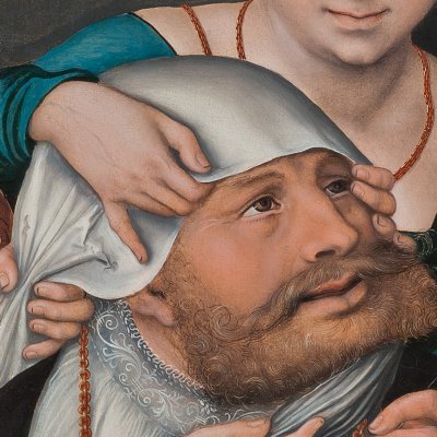 Hercule et Omphale (version du Herzog Anton Ulrich Museum) - Lucas Cranach