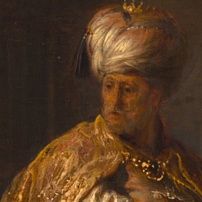 Cyrus montre à Daniel l’idole de Bel - Rembrandt