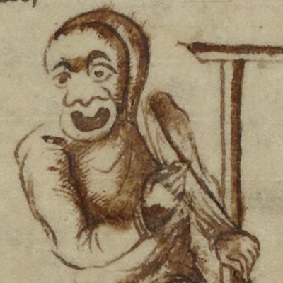L’Andrienne, acte I, scène 2 (Térence, Latin 7899, 9e s, F°7)