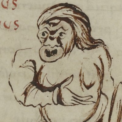 L’Andrienne, acte III, scène 5 (Térence, Latin 7899, 9e s, F°22)