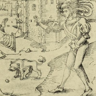 L’Andrienne, acte III, scène 5 (Térence, Dürer pour Amerbach) - Albrecht Dürer