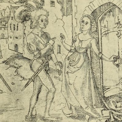 L’Andrienne, acte IV, scène 2 (Térence, Dürer pour Amerbach) - Albrecht Dürer